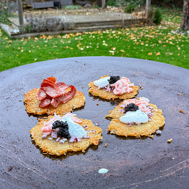 Bluegaz Timsfors Stegeplade 70 cm - Billede 9