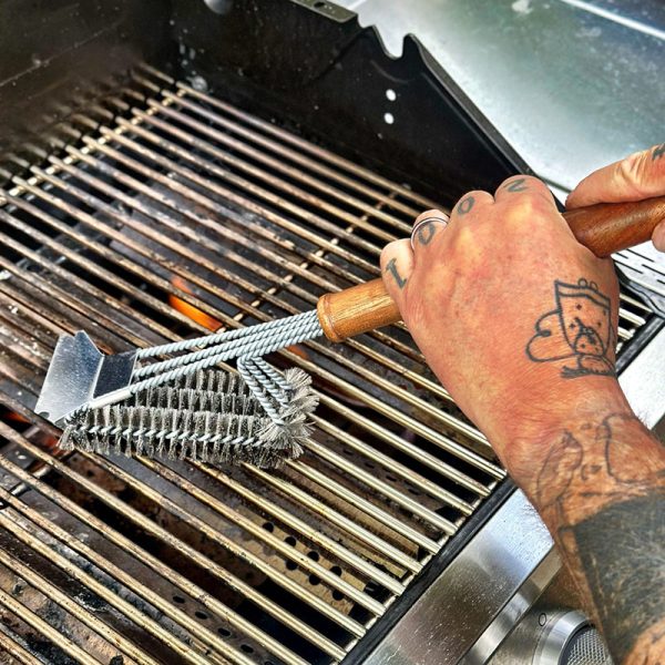 Bluegaz Elite Grillgitterbørste tripel - Image 5