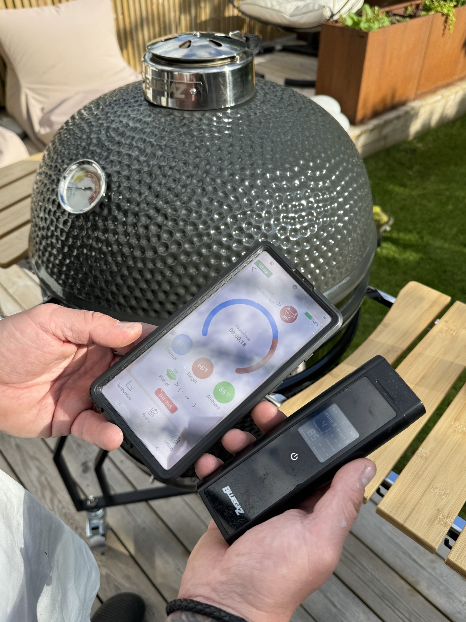 Bluegaz Trådløs grilltermometer med 2 sonder - Billede 8