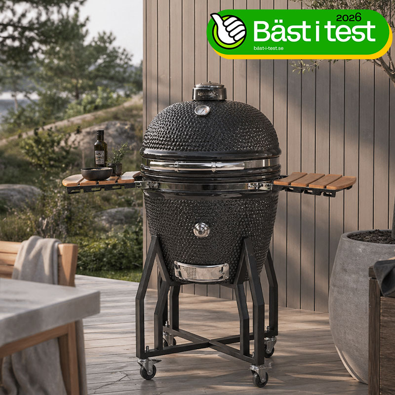 Bluegaz Kyoto Kamado kåret til Bedst i Test 2026!